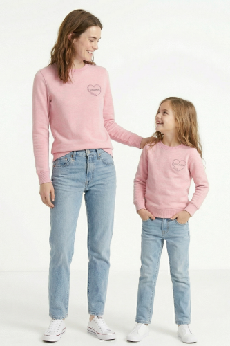 komplet bluza mama i corka rozowe.jpg