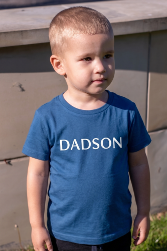 T-shirt dziecięcy niebieski.