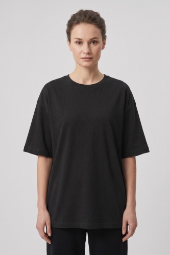 T-shirt damski oversize czarny.jpg