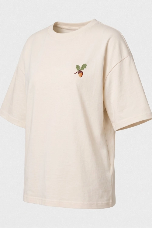 T-shirt damski oversize kremowy.jpg
